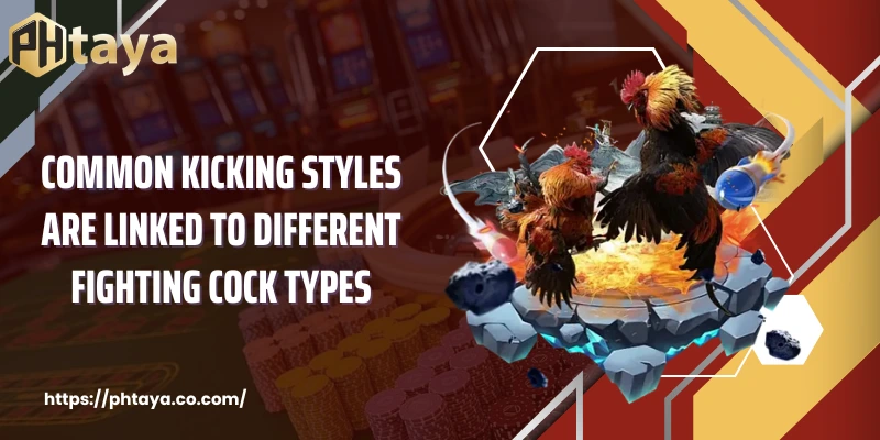 Common kicking styles are linked to different fighting cock types 